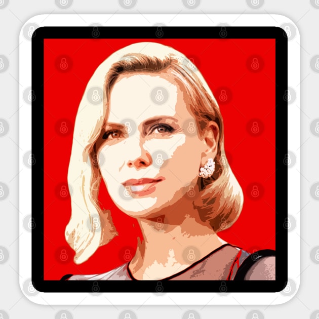 Charlize Theron Sticker by oryan80